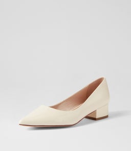 THEGO MO CREAM PATENT LEATHER