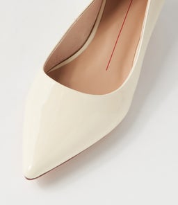 THEGO MO CREAM PATENT LEATHER