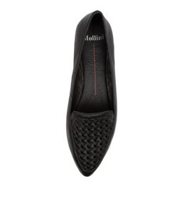 GINGAR MO BLACK LEATHER