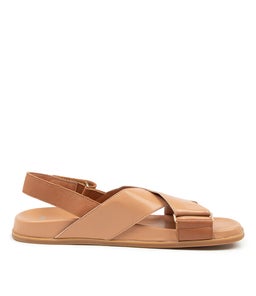 HAYLOW MO CARAMEL DK TAN LEATHER