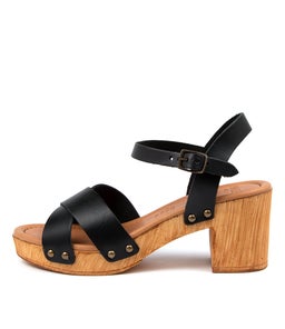 BYRON MO BLACK LEATHER
