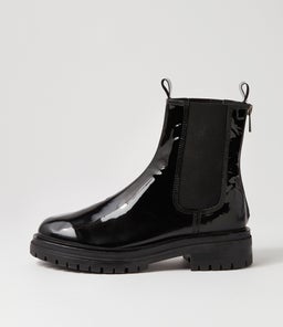 APEACE MO BLACK PATENT LEATHER