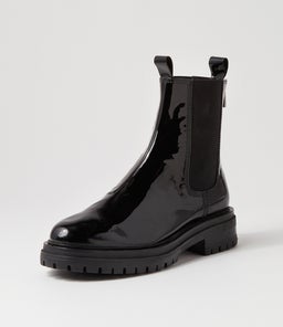APEACE MO BLACK PATENT LEATHER
