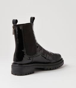 APEACE MO BLACK PATENT LEATHER