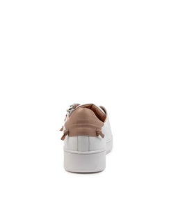 LIZZY TOMO WHITE ROSE LEATHER