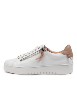 LIZZY TOMO WHITE ROSE LEATHER
