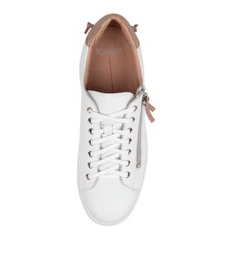 LIZZY TOMO WHITE ROSE LEATHER