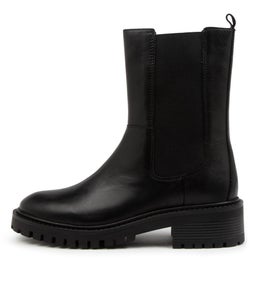 KILT MO BLACK LEATHER