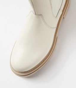 HARLA MO CREAM LEATHER
