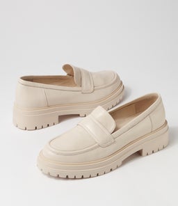 ALANTA MO CREAM CREAM SOLE LEATHER
