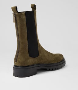 ARMADIL MO OLIVE SUEDE