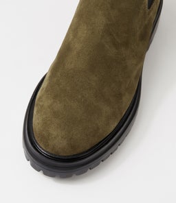 ARMADIL MO OLIVE SUEDE