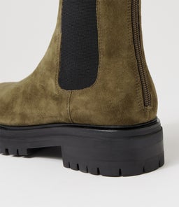 ARMADIL MO OLIVE SUEDE