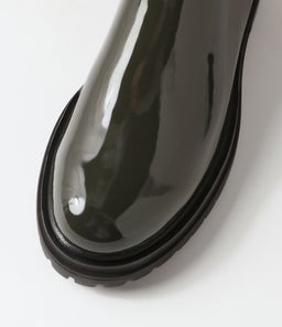 ALOVE MO DK OLIVE STRETCH PATENT PU