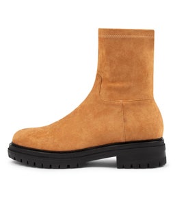 ALOVE MO CAMEL STRETCH MICROSUEDE