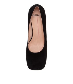 TED MO BLACK SUEDE