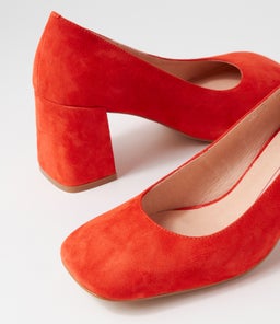 TED MO ORANGE SUEDE