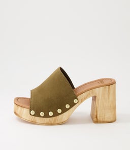 HARMONI MO OLIVE SUEDE