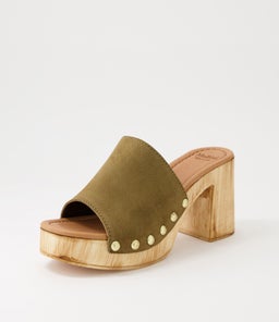 HARMONI MO OLIVE SUEDE