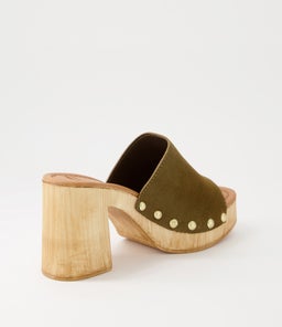 HARMONI MO OLIVE SUEDE