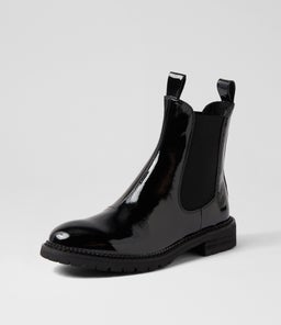 ROCCOM MO BLACK PATENT LEATHER