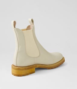 ROCCOM MO OATMILK LT NATURAL HEEL LEATHER