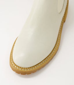 ROCCOM MO OATMILK LT NATURAL HEEL LEATHER