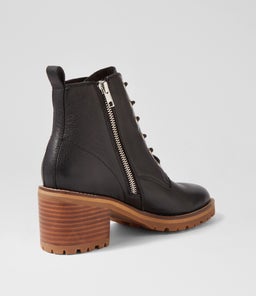 BARTOM MO BLACK NATURAL HEEL LEATHER