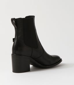 CLOEYS MO BLACK BLACK HEEL LEATHER