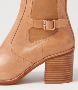 CLOEYS MO LATTE NATURAL HEEL LEATHER