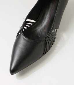 CELEBRATE MO BLACK LEATHER