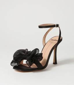 DAPHNE MO BLACK SATIN