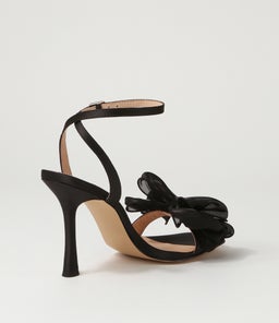 DAPHNE MO BLACK SATIN