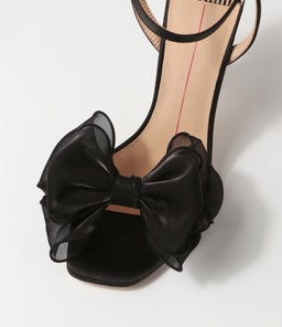 DAPHNE MO BLACK SATIN