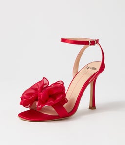 DAPHNE MO RED SATIN
