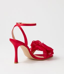 DAPHNE MO RED SATIN
