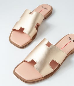FINALI MO PALE GOLD LEATHER