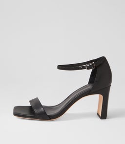 FLOWLA MO BLACK LEATHER