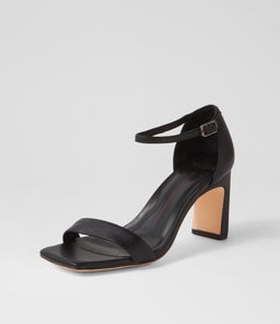 FLOWLA MO BLACK LEATHER