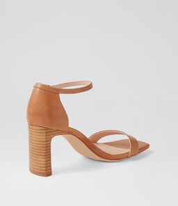 FLOWLA MO TAN NATURAL HEEL LEATHER