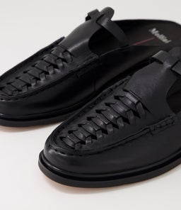 GATO MO BLACK LEATHER