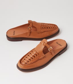 GATO MO DK TAN BROWN SOLE LEATHER