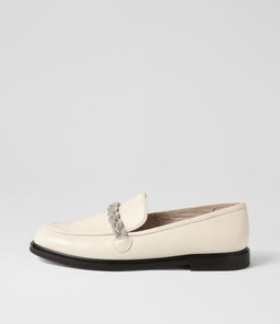 GALYA MO CREAM SILVER JEWELS LEATHER