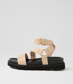 CAPLAN MO NOUGAT BLACK SOLE LEATHER