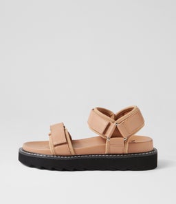 LAYCI MO WARM NUDE LEATHER FABRIC