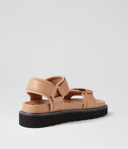 LAYCI MO WARM NUDE LEATHER FABRIC