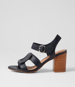 ATUNE MO NAVY NATURAL HEEL LEATHER