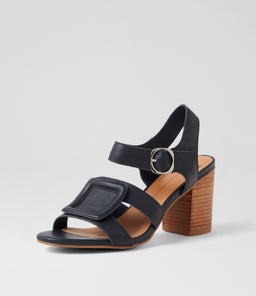 ATUNE MO NAVY NATURAL HEEL LEATHER
