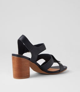 ATUNE MO NAVY NATURAL HEEL LEATHER