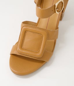 ATUNE MO DK TAN NATURAL HEEL LEATHER